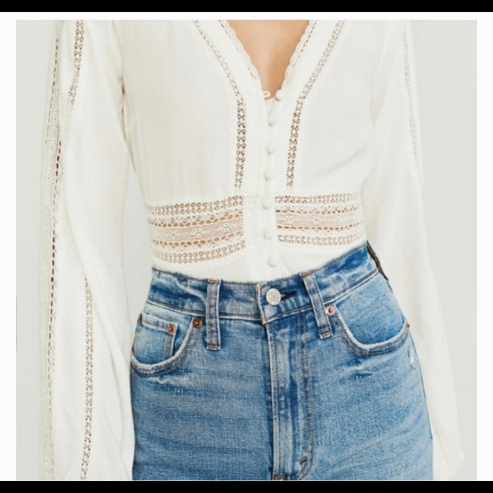 Abercrombie Button up blouse